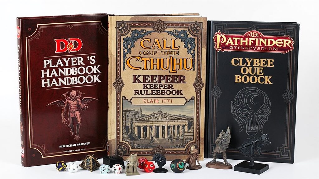 D&D vs COC vs PF：主流TRPG规则系统对比